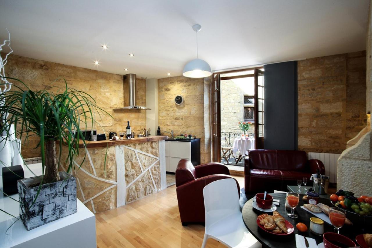 In Sarlat Luxury Rentals, Medieval Center - Maison Fénelon Extérieur photo